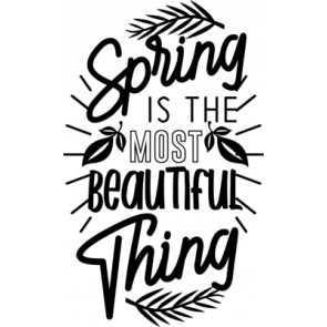 Spring Is The Most Beautiful Thing T-Shirt