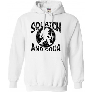 Squatch And Soda Bigfoot Sasquatch Scotch And Soda Sweat T-Shirt