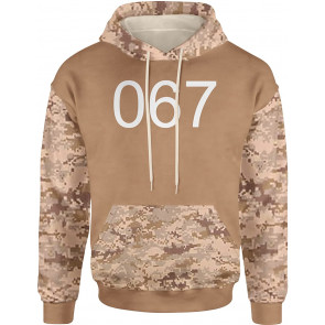 Squid 067 Game Player Cosplay T-Shirt