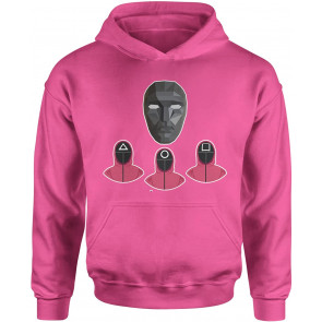Squid Front Man Worker Faces T-Shirt