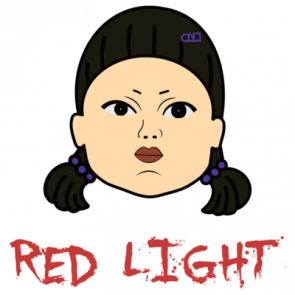 Squid Game Red Light  Squid Game Tshirt