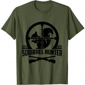 Squirrel Hunter Target Practice T-Shirt
