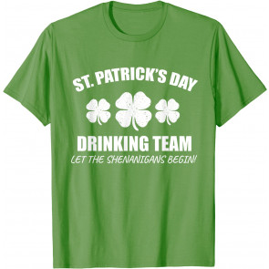 St Patricks Day Drinking Team  T-Shirt