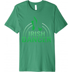 St. Patricks Day Irish Dancer Lucky Dancing Teacher Girls T-Shirt