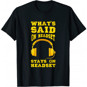Stage Manager Headset Pun Theater Musical Gift T-Shirt