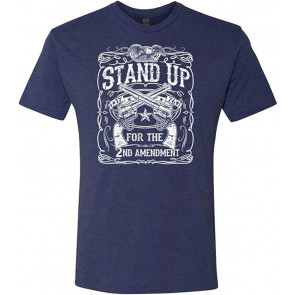 Stand UP For The Second Amendment - Gun Rights 2nd - Tri-Blend T-Shirt