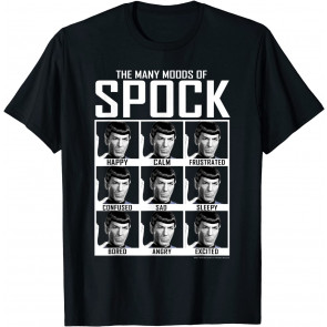 Star Trek Original Series Moods Of Spock T-Shirt