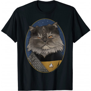 Star Trek Worf Cat Formation T-Shirt