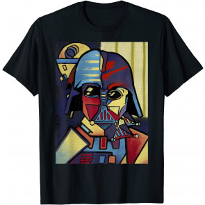 Star Wars Darth Vader Picasso Cubism Helmet T-Shirt