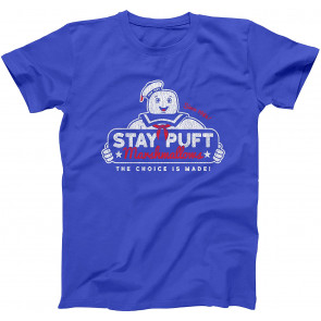 Stay Puft Marshmallows Funny Old School Ghost Fighting Marshmallow Man 80s 90s Movie Humor T-Shirt