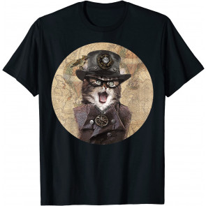 Steampunk Cat T-Shirt