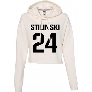 Stilinski LaCrosse #24 Cropped T-Shirt
