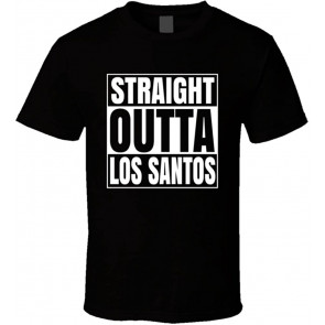 Straight Outta Los Santos GTA Video Game T-Shirt
