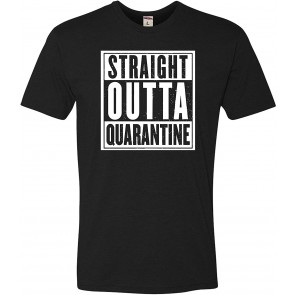 Straight Outta Quarantine Deluxe T-Shirt