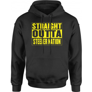 Straight Outta Steeler Nation Football T-Shirt