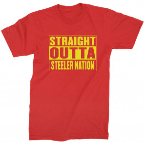 Straight Outta Steeler Nation Football T-Shirt
