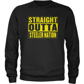 Straight Outta Steeler Nation Football T-Shirt