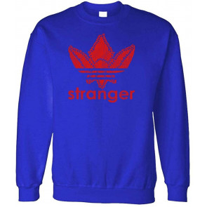 Stranger - Parody Logo Demigorgon Horror - Fleece Sweat T-Shirt