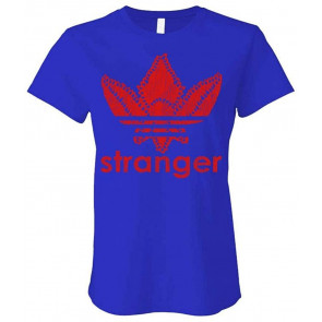 Stranger - Parody Logo Demigorgon Horror - Ladies Cotton T-Shirt