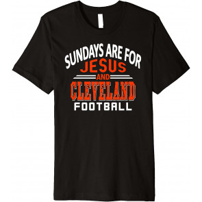 Sundays Are For Jesus And Cleveland T-Shirt