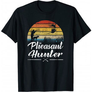 Sunset Retro Style Pheasant T-Shirt