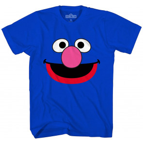 Super Grover Monster Face T-Shirt
