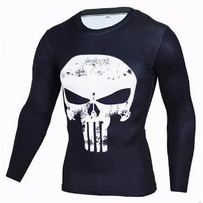 Super-Hero Series Compression Sports Runing Fitness Gym Base Layer T-Shirt