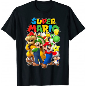 Super Mario Originals Group Shot T-Shirt