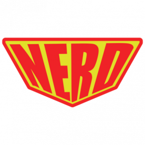 Super Nerd  Superman Style Logo T-Shirt