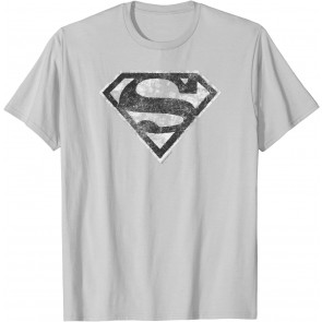 Superman Grey S T-Shirt