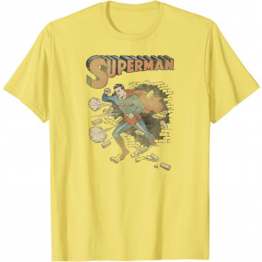 Superman Vintage Breakthrough T-Shirt