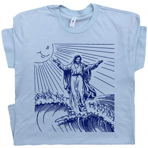 Surfing Jesus T-Shirt