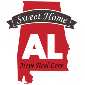 Sweet Home Alabama  Hope Heal Love  Alabama Tshirt
