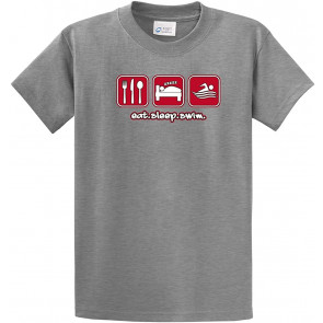 Swimming Eat Sleep Swim Swimmer Sport Athletic T-Shirt