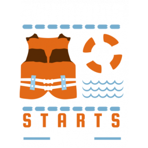 Swimming Starts Early T-Shirt