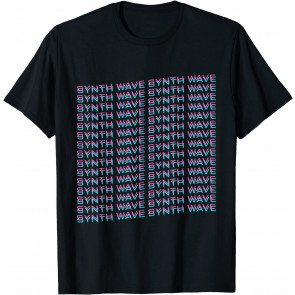 Synthwave Synthwave In Wave Form - Vaporwave Aesthic Vibe T-Shirt