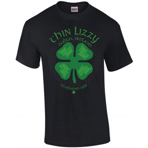 Thin Lizzy Four Leaf Clover T-Shirt