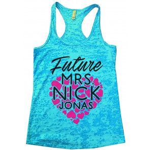 Tank Top “Future Mrs Nick Jonas” Concert Tour  T-Shirt