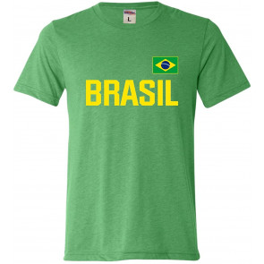 Team Brasil Brazil Pride Triblend T-Shirt