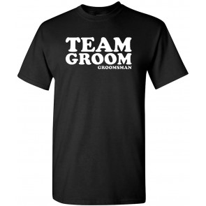 Team Groom Groomsman Wedding Party T-Shirt
