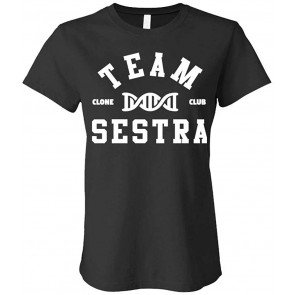 Team Sestra - Orphan Tv Show Manning - Ladies Cotton T-Shirt