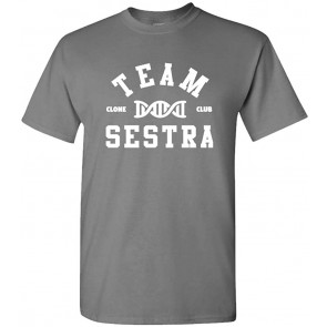 Team Sestra - Orphan Tv Show Manning T-Shirt
