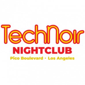 Technoir Nightclub  Pico Boulevard  Los Angeles  Terminator  80s Tshirt