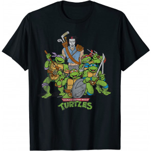 Teenage Mutant Ninja Turtles And Casey Jones T-Shirt