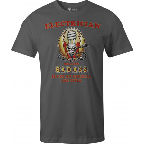Tees Electrician Professional Badss Funny T-Shirt