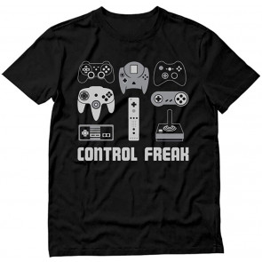 TeeStars - Video Game Control Freak Gaming T-Shirt