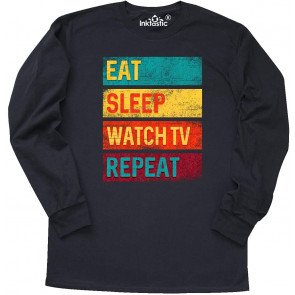 Television Eat Sleep Watch TV Repeat T-Shirt