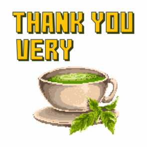 Thank You Very Matcha Retro Tshirt