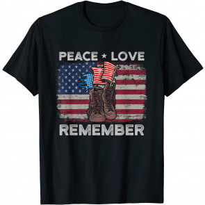Thank You Veterans Day American Flag T-Shirt