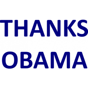Thanks Obama Funny Shirt